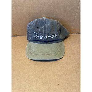 Bahamas Travel Gray Baseball Cap Hat Dorsett Tees One Size